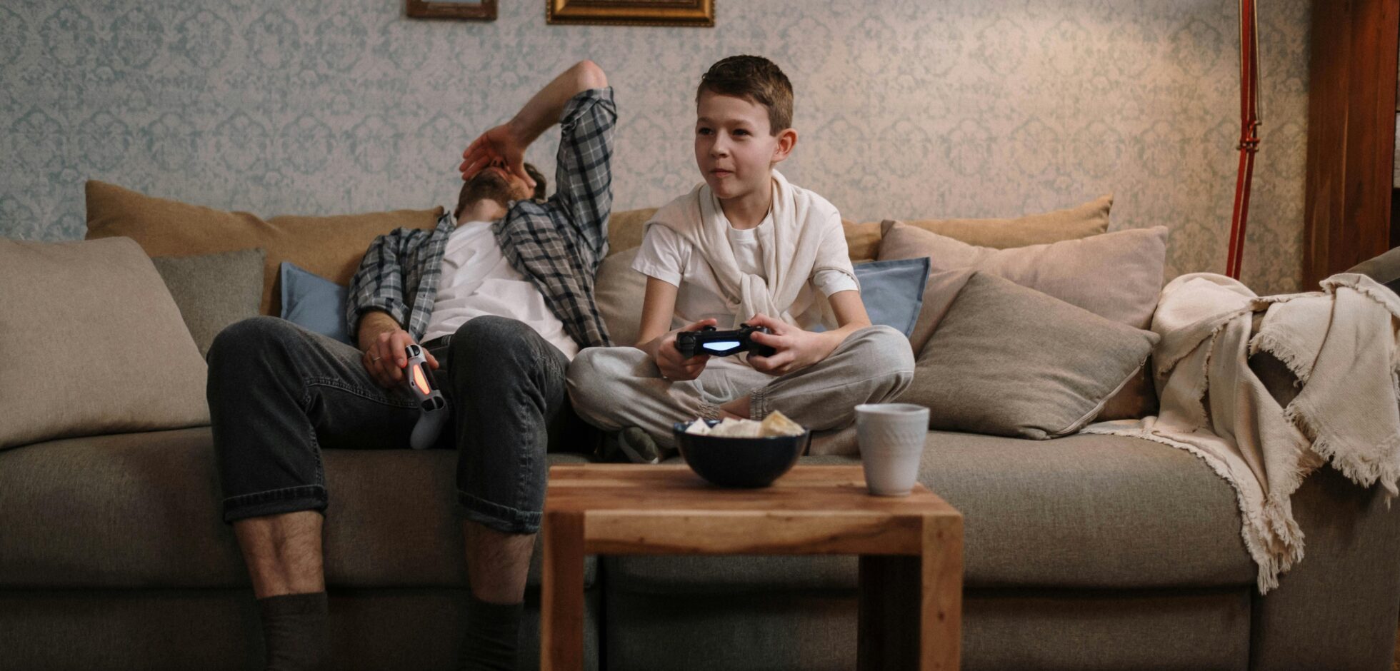 ADHD child gaming controller video games